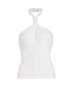 Helmut Lang Twist Halter Top Optic White 8 Helmut Lang Twist Halter Top Optic White -Helmut Lang And Misook Sales unnamed file 1032