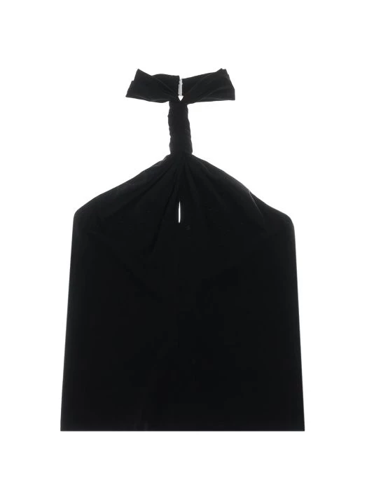 Helmut Lang Twist Halter Top Optic White 6 Helmut Lang Twist Halter Top Optic White - Image 4