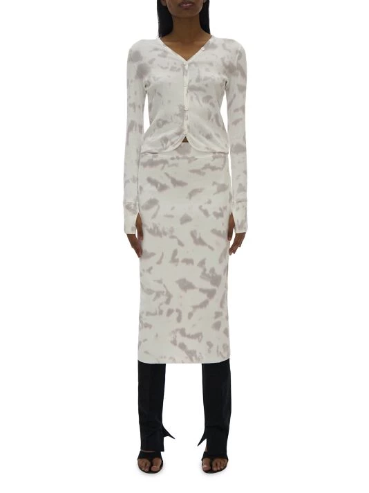 Helmut Lang Cloud Dye Cardigan Pale Petal 4 Helmut Lang Cloud Dye Cardigan Pale Petal - Image 2