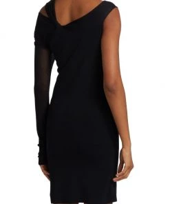 Helmut Lang Twisted One-Shoulder Minidress -Helmut Lang And Misook Sales unnamed file 1055