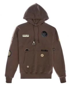 Helmut Lang Societas Patched Hoodie Sweatshirt For Men