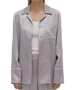 Helmut Lang Crushed Pajama Shirt