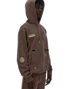 Helmut Lang Societas Patched Hoodie Sweatshirt For Men -Helmut Lang And Misook Sales unnamed file 113