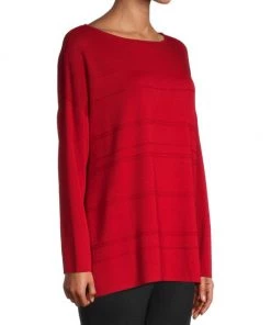 Misook Relaxed Tonal Stripe Knit Tunic 11 Misook Relaxed Tonal Stripe Knit Tunic -Helmut Lang And Misook Sales unnamed file 1182