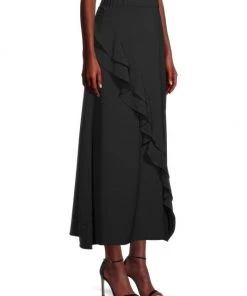 Misook Ruffled A-Line Maxi Skirt -Helmut Lang And Misook Sales unnamed file 1188
