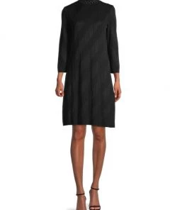 Misook Diagonal Stripe Crinkle Dress 10 Misook Diagonal Stripe Crinkle Dress -Helmut Lang And Misook Sales unnamed file 1239