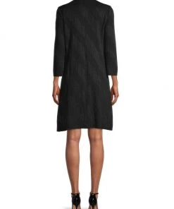 Misook Diagonal Stripe Crinkle Dress 12 Misook Diagonal Stripe Crinkle Dress -Helmut Lang And Misook Sales unnamed file 1241