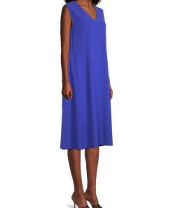 Misook Sleeveless Woven Swing Dress 11 Misook Sleeveless Woven Swing Dress -Helmut Lang And Misook Sales unnamed file 1288