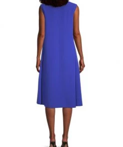 Misook Sleeveless Woven Swing Dress 12 Misook Sleeveless Woven Swing Dress -Helmut Lang And Misook Sales unnamed file 1289