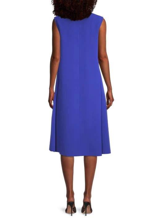 Misook Sleeveless Woven Swing Dress 7 Misook Sleeveless Woven Swing Dress - Image 5