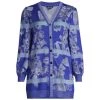 Misook Floral Jacquard Knit Cardigan