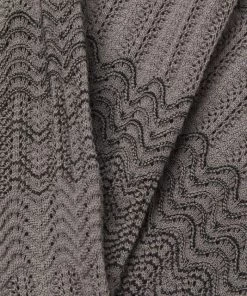 Misook Scalloped Stripe Soft Pointelle Knit Tunic -Helmut Lang And Misook Sales unnamed file 1314