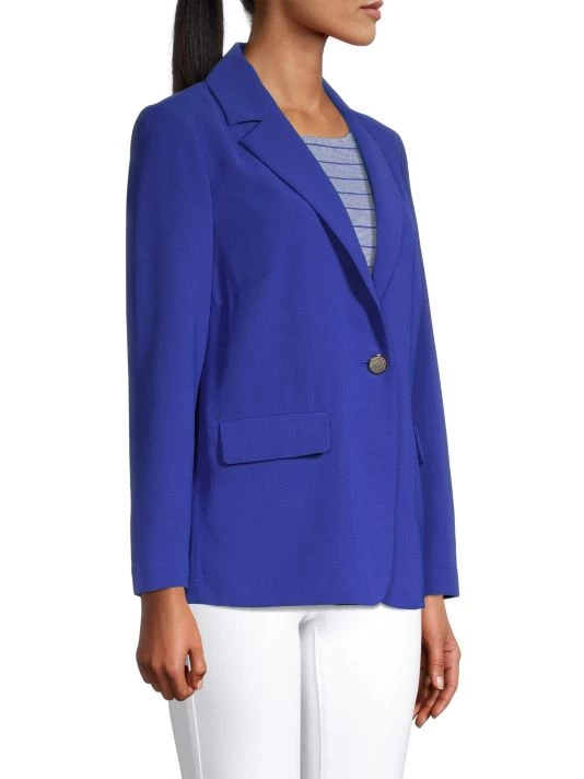 Misook Notch Lapel Blazer 6 Misook Notch Lapel Blazer - Image 4