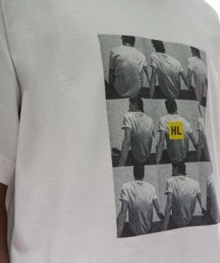 Helmut Lang Photo Cotton T-Shirt For Men -Helmut Lang And Misook Sales unnamed file 142