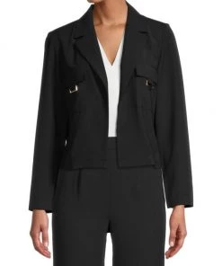 Misook Crepe Cropped Blazer 9 Misook Crepe Cropped Blazer -Helmut Lang And Misook Sales unnamed file 1444