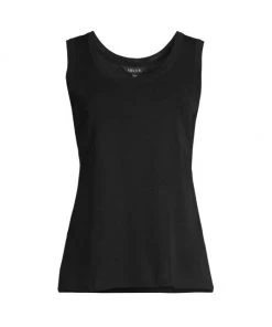 Misook Scoop Neck Knit Tank Top Black -Helmut Lang And Misook Sales unnamed file 1468