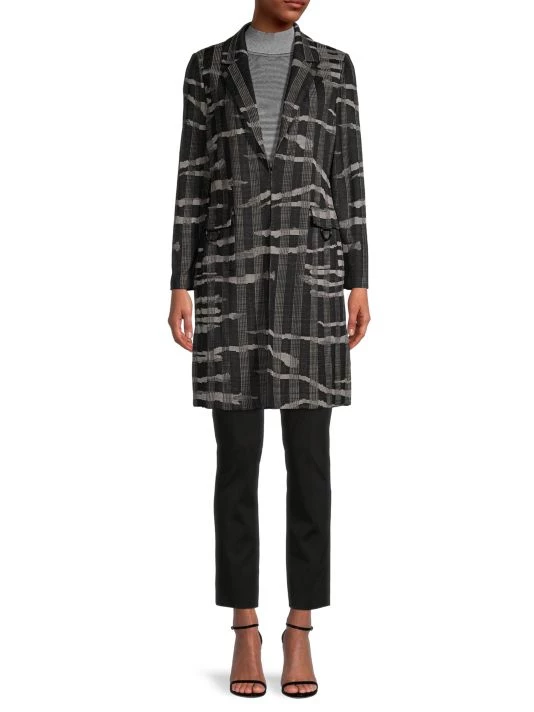 Misook Turtleneck Striped Knit Tank 4 Misook Turtleneck Striped Knit Tank - Image 2