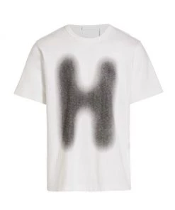 Helmut Lang Logo Cotton T-Shirt For Men