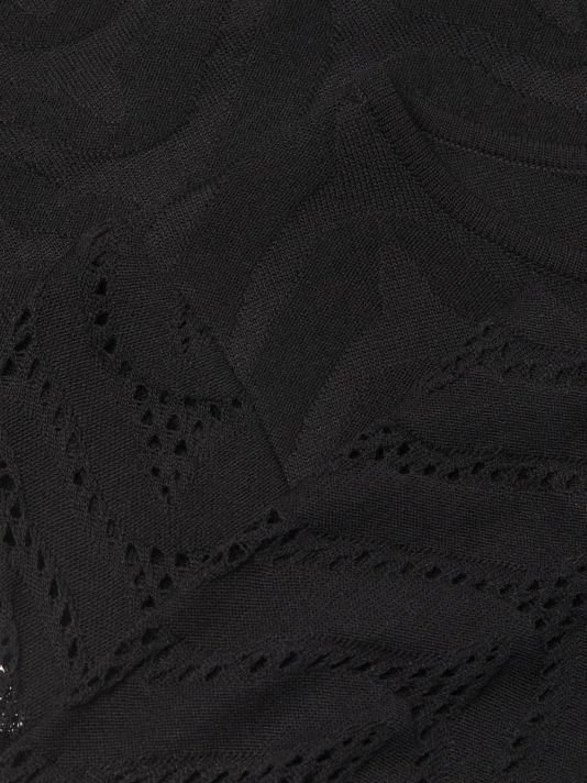 Misook Pointelle-Sleeve Soft Knit Tunic 8 Misook Pointelle-Sleeve Soft Knit Tunic - Image 6