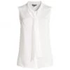 Misook Crepe De Chine Tie-Neck Blouse 1 Misook Crepe De Chine Tie-Neck Blouse -Helmut Lang And Misook Sales unnamed file 1486