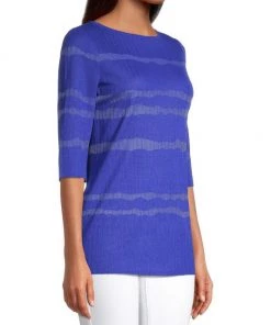 Misook Shimmer Stripe Knit Tunic 11 Misook Shimmer Stripe Knit Tunic -Helmut Lang And Misook Sales unnamed file 1507
