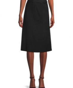 Misook Straight Knit Knee-Length Skirt -Helmut Lang And Misook Sales unnamed file 1518