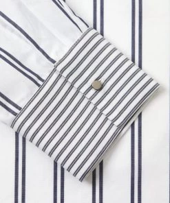 Misook Mixed Striped Poplin Shirt 13 Misook Mixed Striped Poplin Shirt -Helmut Lang And Misook Sales unnamed file 1533