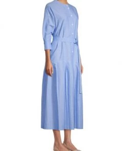 Misook Drop Waist Pleated Shirt Dress -Helmut Lang And Misook Sales unnamed file 1537