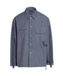 Helmut Lang And Misook Sales 35 Helmut Lang Tape Snap-Front Shirt For Men