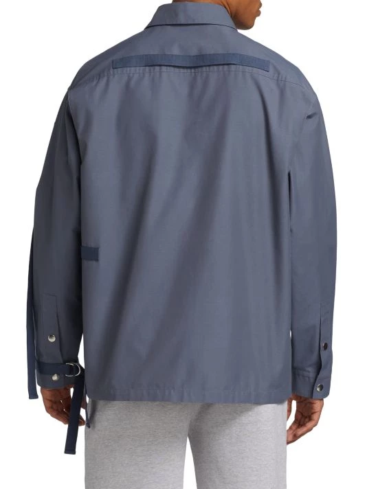 Helmut Lang Tape Snap-Front Shirt For Men 7 Helmut Lang Tape Snap-Front Shirt For Men - Image 5