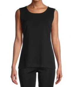 Misook Crewneck Rib-Knit Tank Top -Helmut Lang And Misook Sales unnamed file 1625