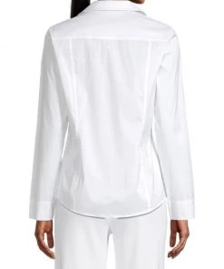 Misook Soutache-Embellished Poplin Shirt 10 Misook Soutache-Embellished Poplin Shirt -Helmut Lang And Misook Sales unnamed file 1632