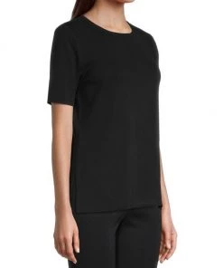Misook Crewneck Rib-Knit Tunic Top -Helmut Lang And Misook Sales unnamed file 1641