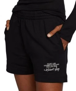 Helmut Lang Postcard Cotton Logo Shorts -Helmut Lang And Misook Sales unnamed file 167
