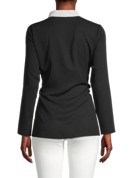 Misook Crepe De Chine Tunic 7 Misook Crepe De Chine Tunic - Image 5