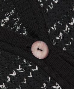 Misook Button-Front Chunky Knit Cardigan -Helmut Lang And Misook Sales unnamed file 1725