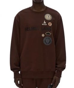 Helmut Lang Societas Crewneck Sweatshirt For Men -Helmut Lang And Misook Sales unnamed file 182