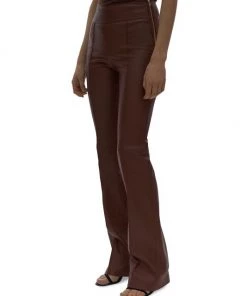 Helmut Lang Leather Bootcut Pants -Helmut Lang And Misook Sales unnamed file 188