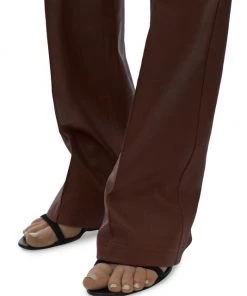 Helmut Lang Leather Bootcut Pants -Helmut Lang And Misook Sales unnamed file 190