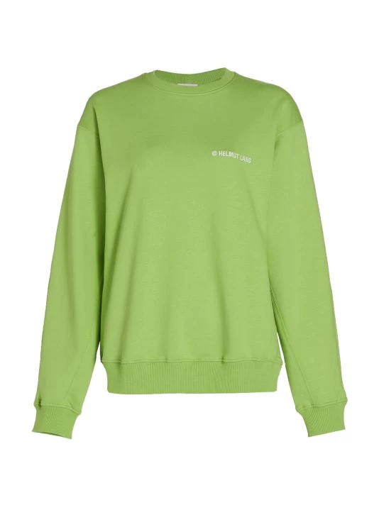 Helmut Lang Logo-Embroidered Cotton Sweatshirt 3 Helmut Lang Logo-Embroidered Cotton Sweatshirt