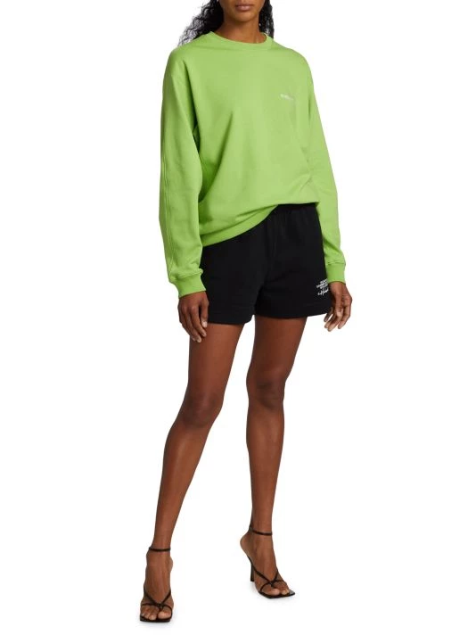 Helmut Lang Logo-Embroidered Cotton Sweatshirt 4 Helmut Lang Logo-Embroidered Cotton Sweatshirt - Image 2