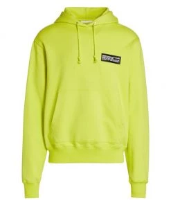Helmut Lang Neon Box Logo Hoodie For Men Black -Helmut Lang And Misook Sales unnamed file 23