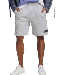 Helmut Lang Silver Stripe Sweat Shorts For Men 11 Helmut Lang Silver Stripe Sweat Shorts For Men -Helmut Lang And Misook Sales unnamed file 251