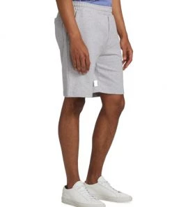 Helmut Lang Silver Stripe Sweat Shorts For Men 12 Helmut Lang Silver Stripe Sweat Shorts For Men -Helmut Lang And Misook Sales unnamed file 252