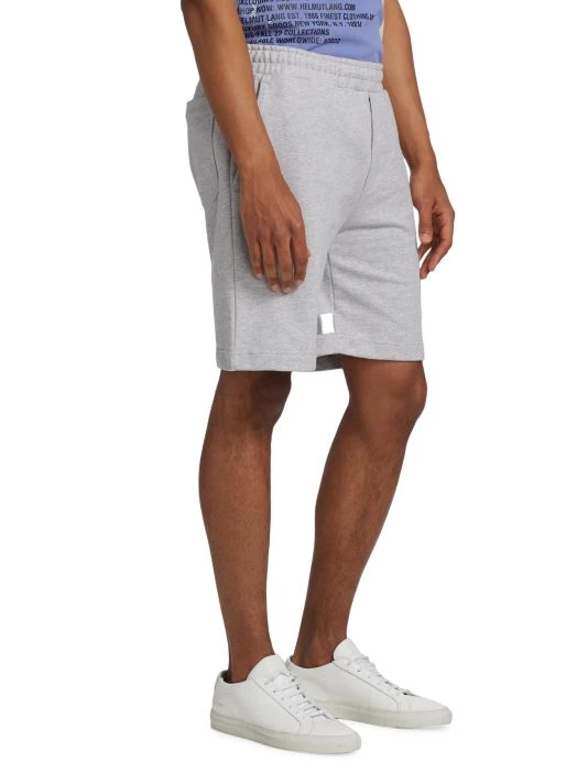 Helmut Lang Silver Stripe Sweat Shorts For Men 6 Helmut Lang Silver Stripe Sweat Shorts For Men - Image 4