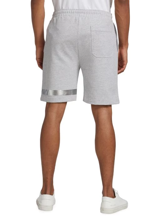 Helmut Lang Silver Stripe Sweat Shorts For Men 7 Helmut Lang Silver Stripe Sweat Shorts For Men - Image 5