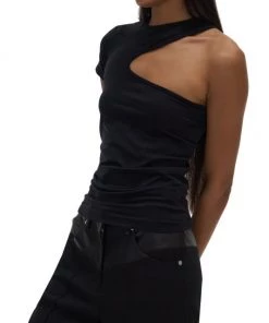 Helmut Lang Cutout T-Shirt 10 Helmut Lang Cutout T-Shirt -Helmut Lang And Misook Sales unnamed file 27