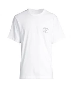 Helmut Lang NY Postcard Graphic T-Shirt For Men