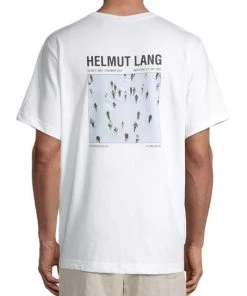 Helmut Lang NY Postcard Graphic T-Shirt For Men -Helmut Lang And Misook Sales unnamed file 277