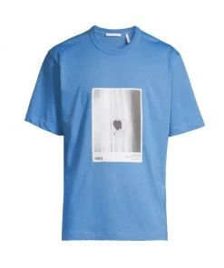 Helmut Lang Paris Crewneck T-Shirt For Men